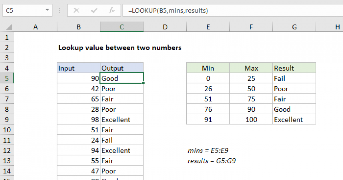 Excel Lookup Value Contains